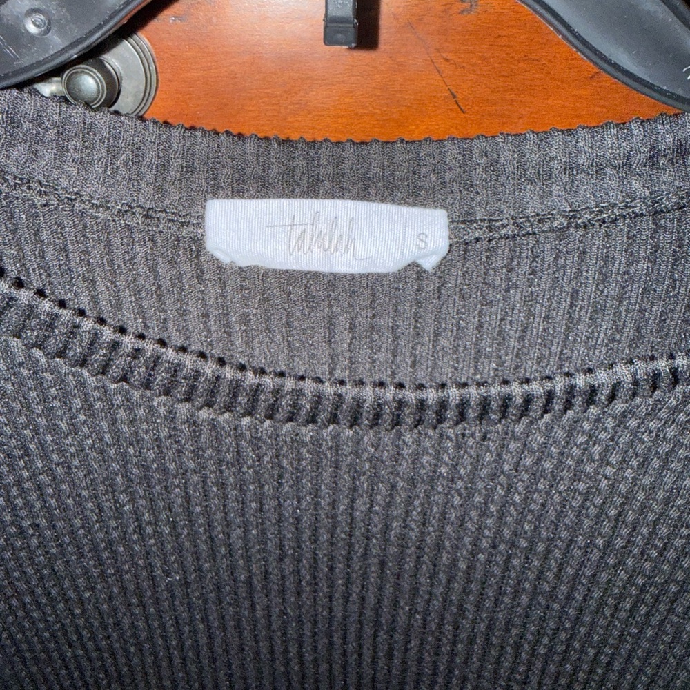 Shop Talulah Black Ribbed Pullover - Picture 3 of 3